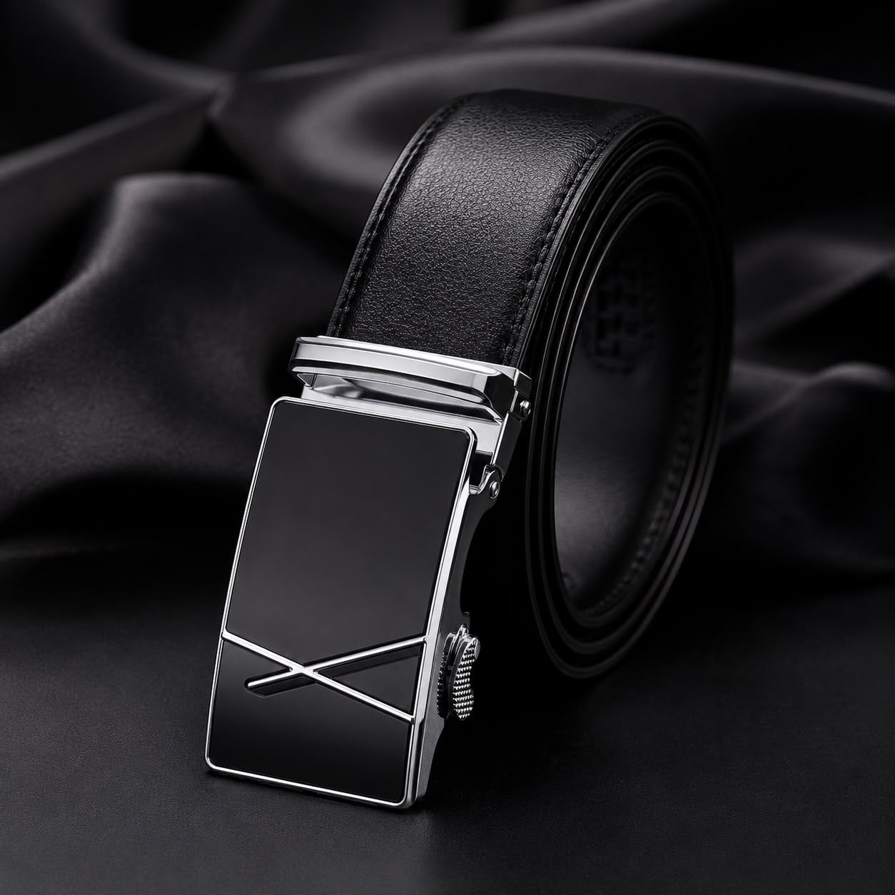 Reloj de alta gama con correa de cuero + Kit Cartera y cinturón incluidos.