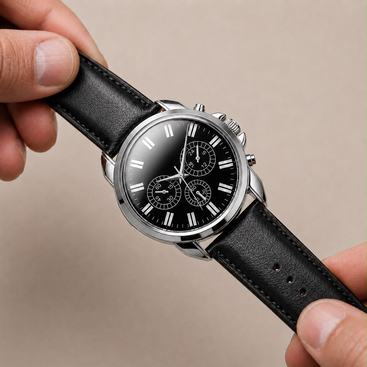 Reloj Premium + Cartera + Cinturón de Cuero - Todo en uno solo Kit