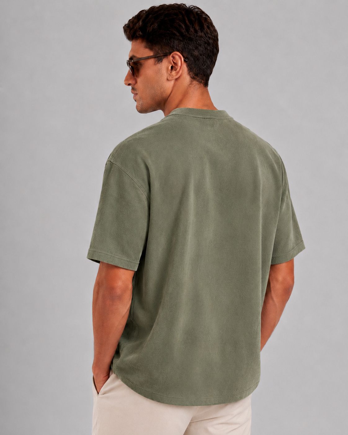 Camiseta De Ante Gala Mercurio Oversized