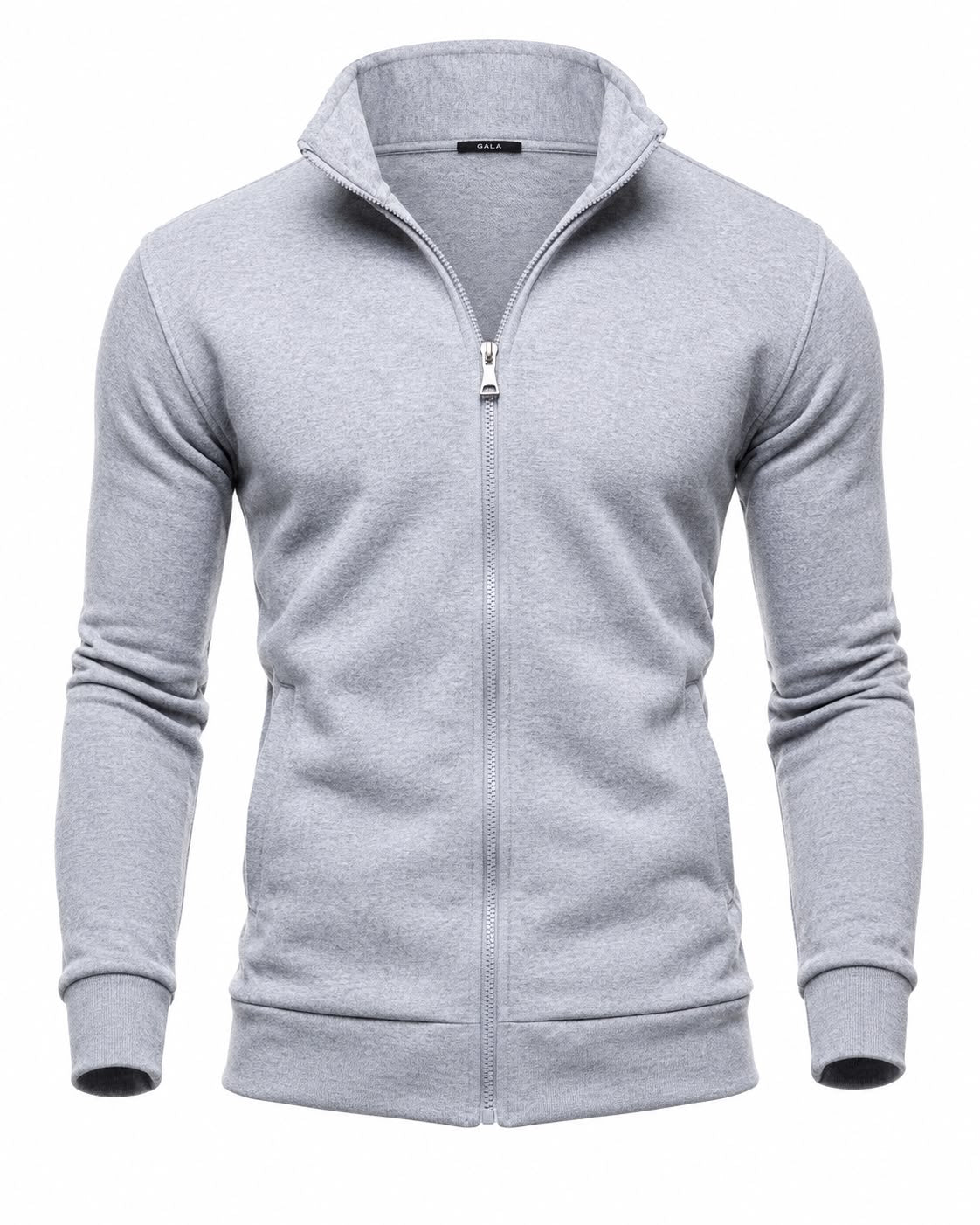 Sudadera calva de cuello alto