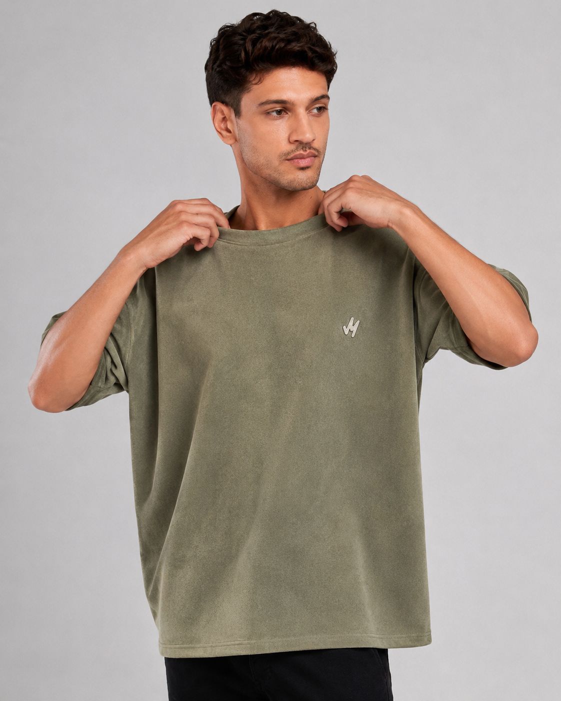 Camiseta De Ante Gala Mercurio Oversized