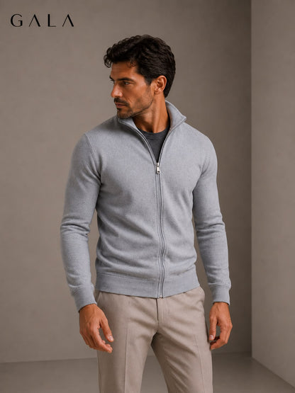 Sudadera calva de cuello alto