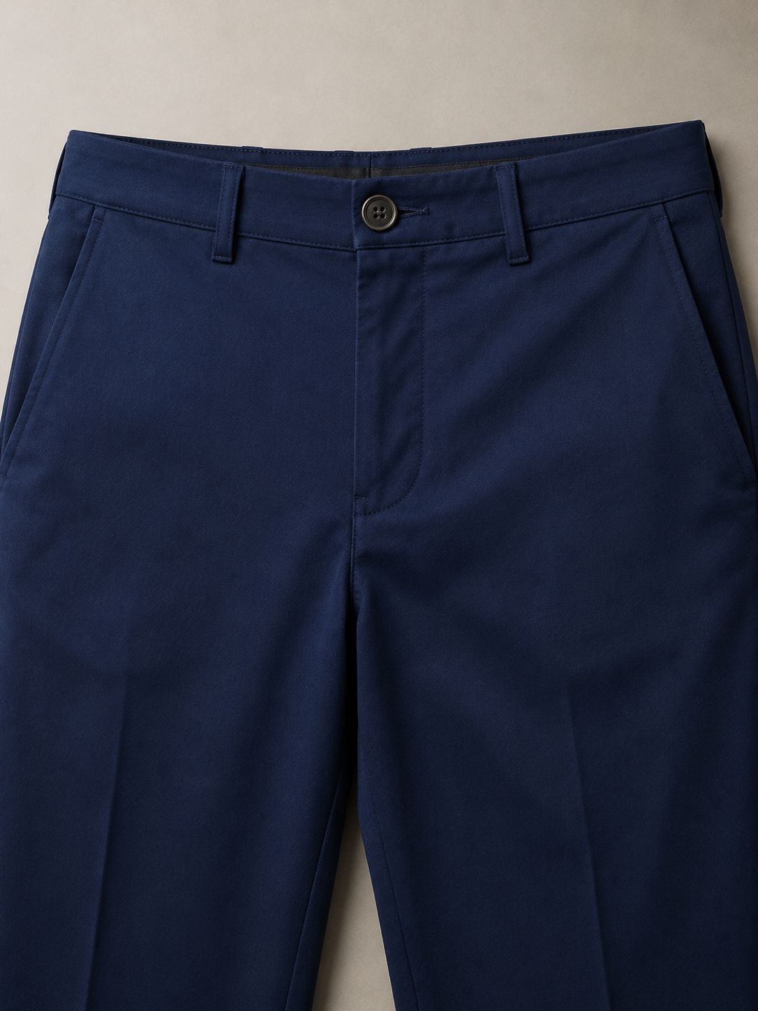 Pantalones de sarga de algodón europeu y elastano