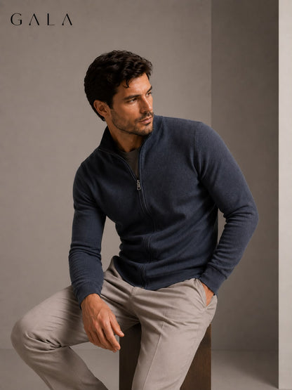 Sudadera calva de cuello alto