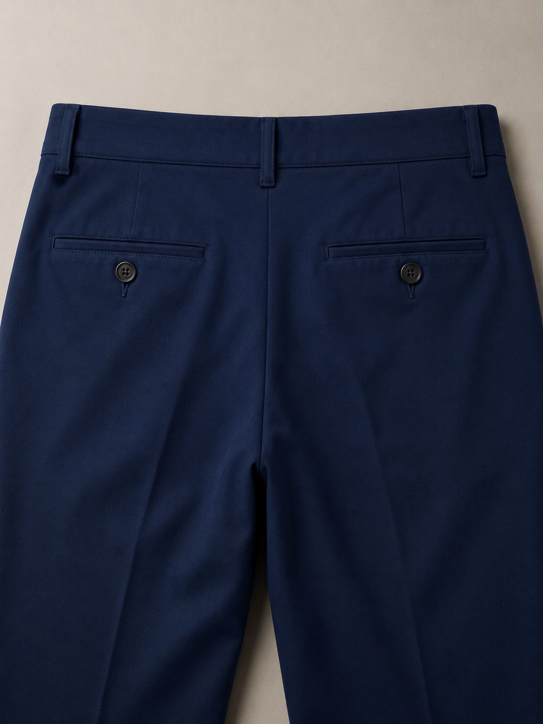 Pantalones de sarga de algodón europeu y elastano